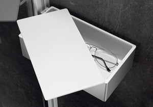 Select+ Drybox pro Vita pure s nástěnnou lištou, stříbrná matná