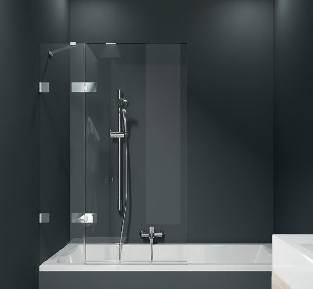 Solva Color Solva frameless Bath screen 1-panel with fixed segment S121